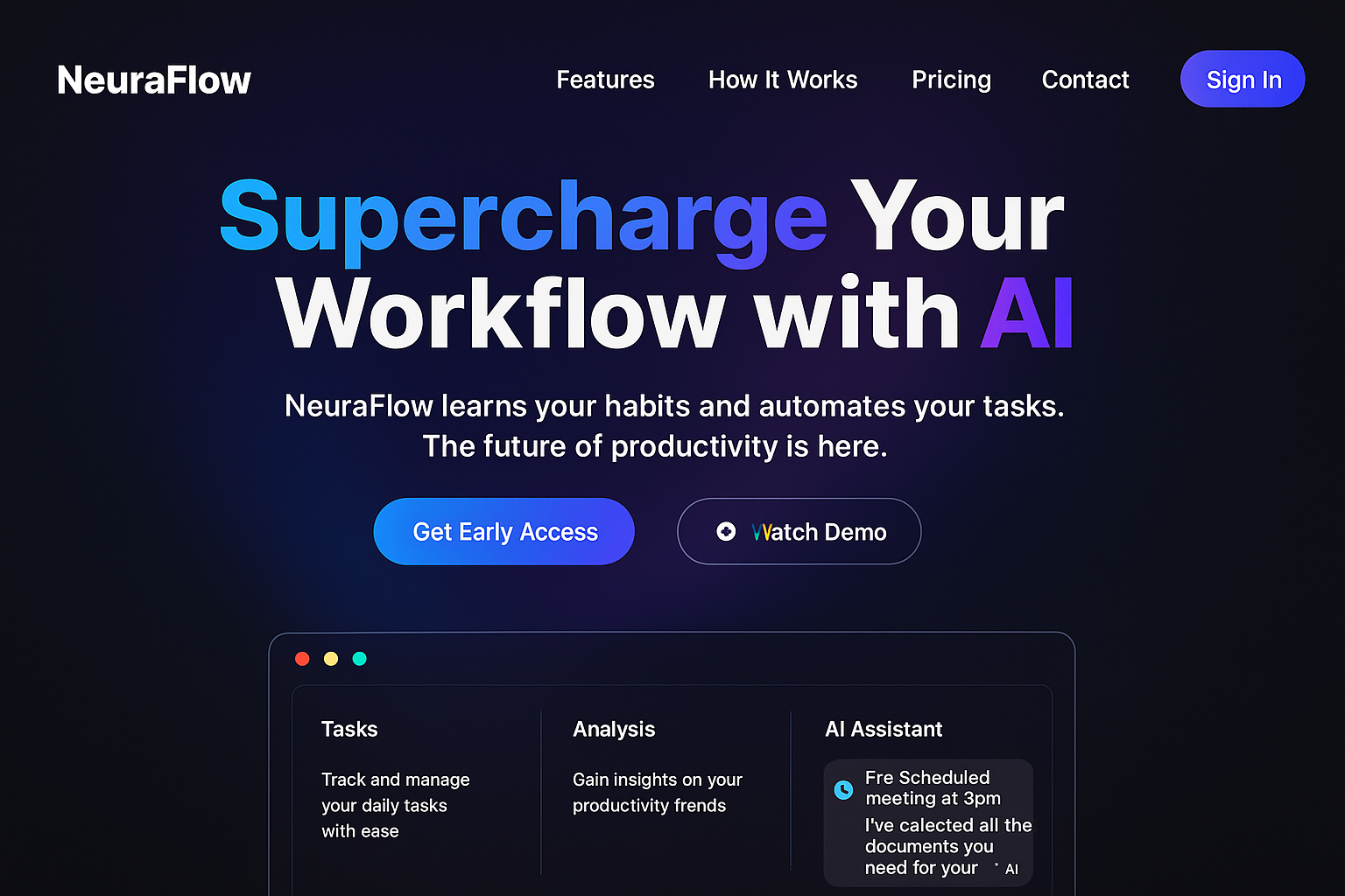 NeuraFlow Framework