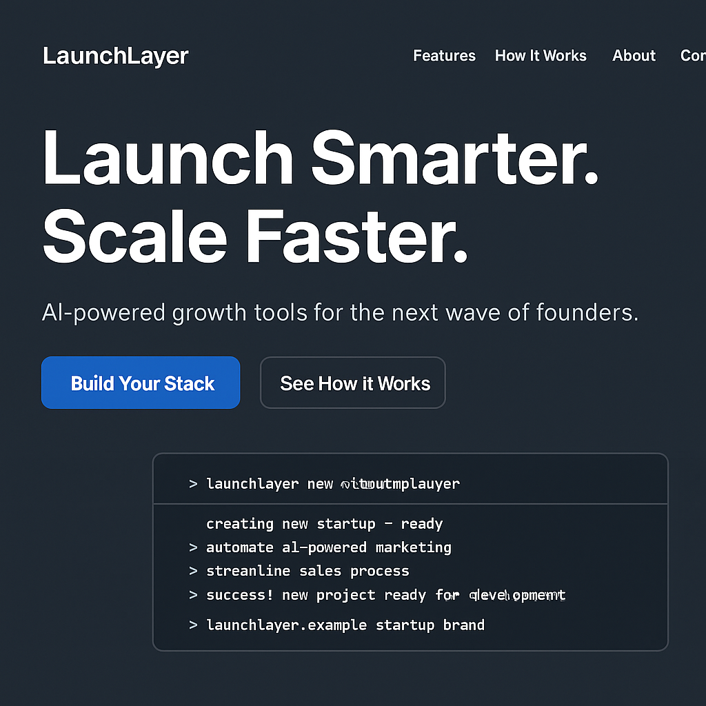 LaunchLayer Platform Preview